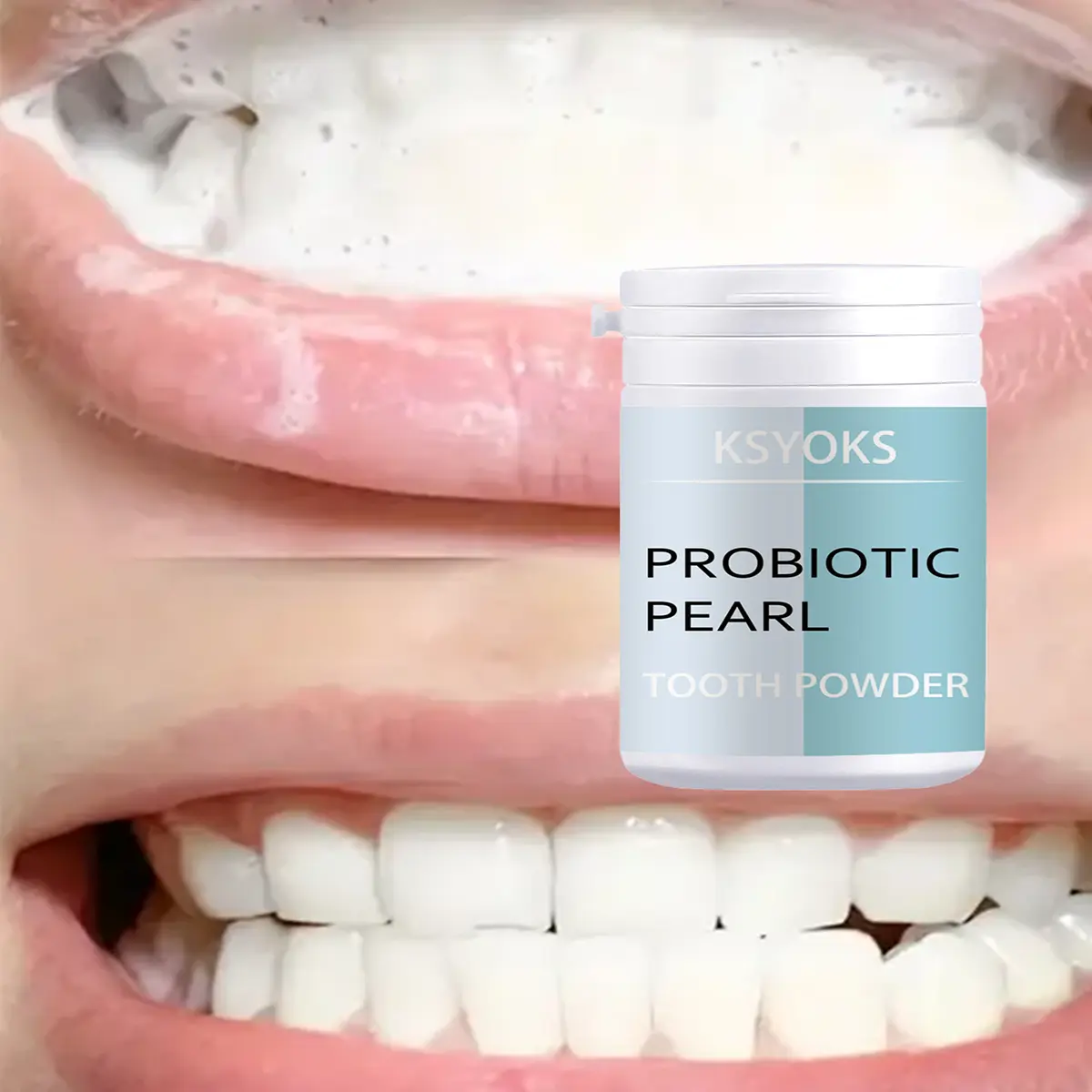 Teeth Whitening Powder - Daily Oral Care Solution for Brighter Teeth, Fresh Clean Aroma, and Daily Use Comfort