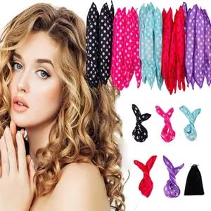 30 Piece Foam Hair Curlers No Heat Sleeping Soft Sponge Rollers Soft Sponge Pillow Curlers Rollers with Storage Bag Fashion Accessories