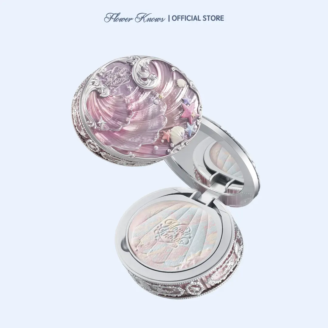 Flower Knows Shell's Jewel Collection Baked Powder, oil control, instantly blurs pores, #summerwins, #DealsForYouDays Flower Knows Shell's Jewel Collection Baked Powder, oil control, instantly blurs pores, #summerwins, #DealsForYouDays