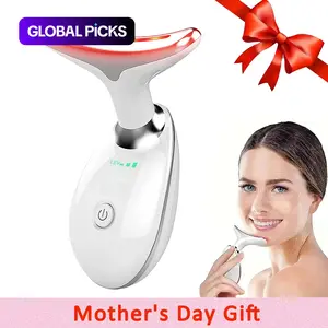 Neck Massager, Facial and Neck Massage Tool, Suitable for Facial, Neck, and Leg Massage, for Women and Men, Facial Beauty Instrument