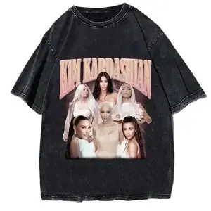 Vintage Kim Kardashian T-Shirt- Casual Tees, Streetwear, Printed Designs Tshirt Clothing Menswear