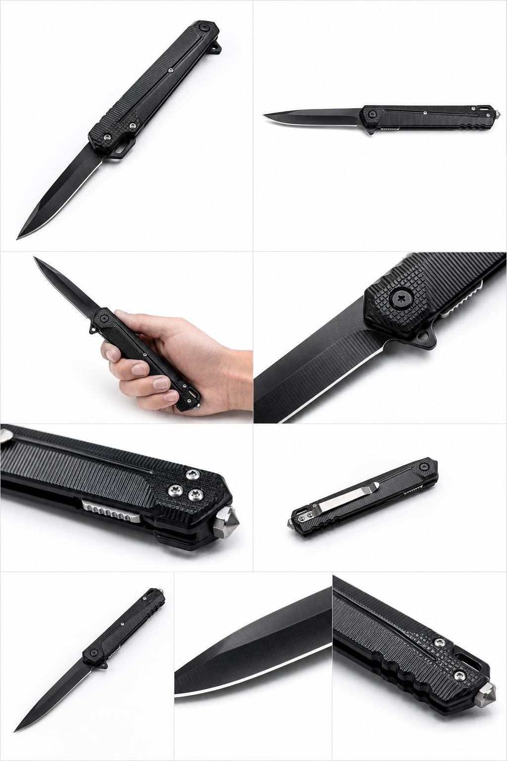 EDC convenient folding knife, camping, barbecue, hiking, home cooking, holiday gifts
