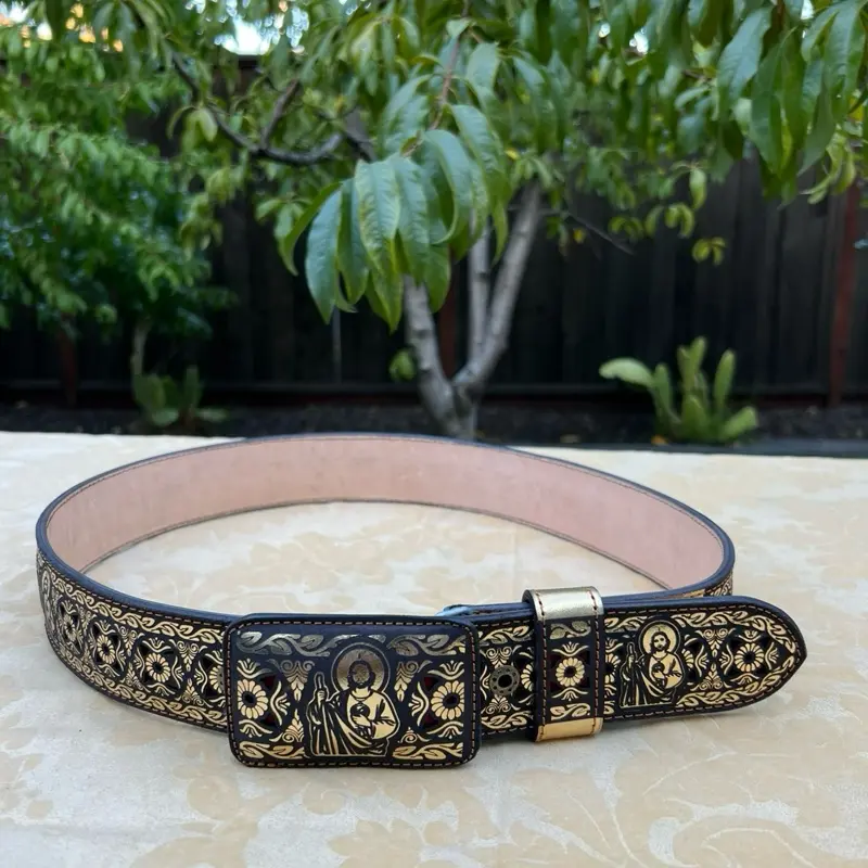 Men’s belts san judas Tadeo