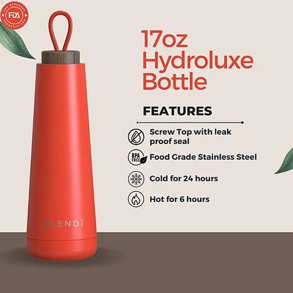 BLENDi 17oz. Hydroluxe Bottle - Red BLENDi 17oz. Hydroluxe Bottle - Red
