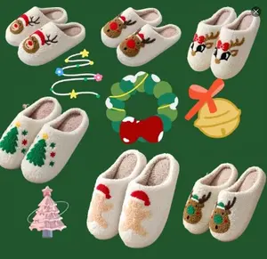 【Fashion Classic】2025 Cute Cozy Fuzzy Plush Slippers for Women - Soft Comfortable House Slippers with Memory Foam Insole for Indoor & Outdoor