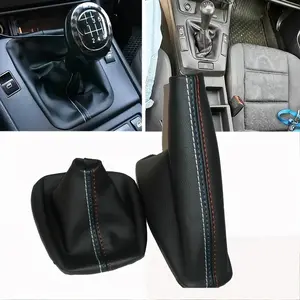 2Pcs/Set Gear Shift Lever Dust Cover, Easy to Install, Smooth Anti-Slip Surface, Replacement Protection, Fit for Manual Transmission E30 E36 E34 E46 Z3 Models, Car, Car Accessories