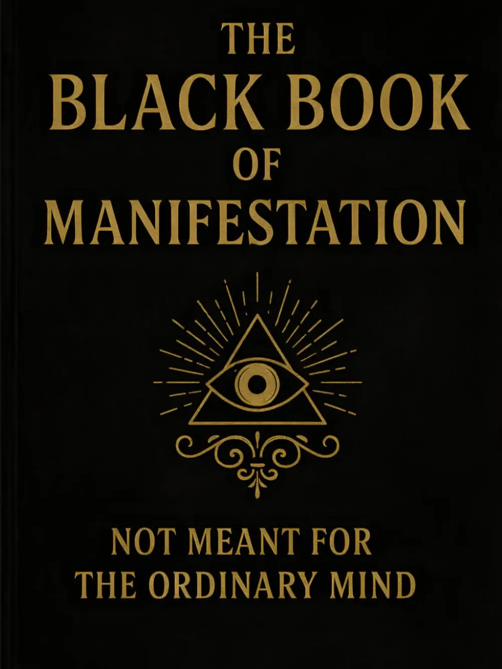The Black Book of Manifestation: Hidden Secrets & Forbidden Techniques to Shape Your Reality