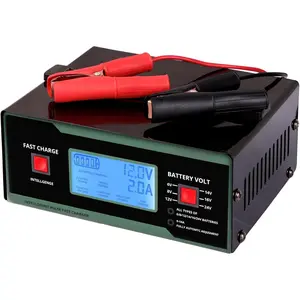 8 Volt  Charger 0-10A  Adjustable Golf Cart  Charger and Maintainer with  Clamps and Handle, Trickle Charger for Automotive,RV,Golf cart,6/8/12/16/24V