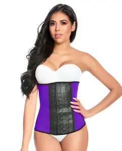 Ann Michell Sport Girdle Purple – Waist Trainer | Colombian Compression Shapewear