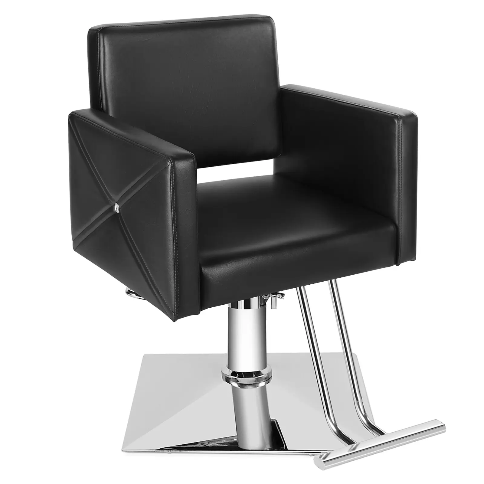 Stylist Chair Salon Chair for Hair Stylist with Heavy Duty Hydraulic Pump 360 Degrees Rolling Swivel Max Load Weight 330 Lbs