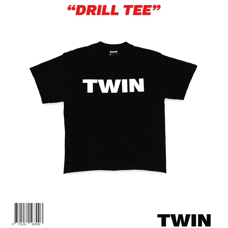 Drill Capsule Limited Edition Drill Tee - Men's Fitted Heavy Shirt for a Stylish Look - Drop