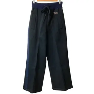 Pre-owned MARNI Others Small Leather Goods Logo Embroidered Wide Track Pants