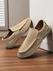 New Mesh Bean Shoes, Casual Loafers, Comfortable Footwear, Perfect for Daily Wear, Stylish and Trendy Design, Ideal for All Seasons