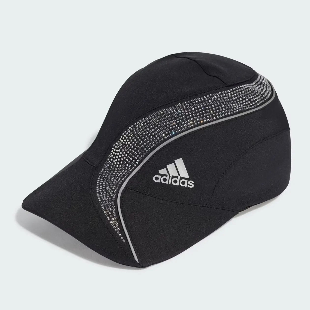 Adidas Rhinestone Adjustable Cap Black