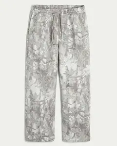 Men's Camo Gray Sweatpants, Hip Hop Style, Streetwear Sweatpants, Trendy Outdoor Wear Daily Wear for Men, Designer Clothing, Gift for him, Gift for her, Birthday's gift