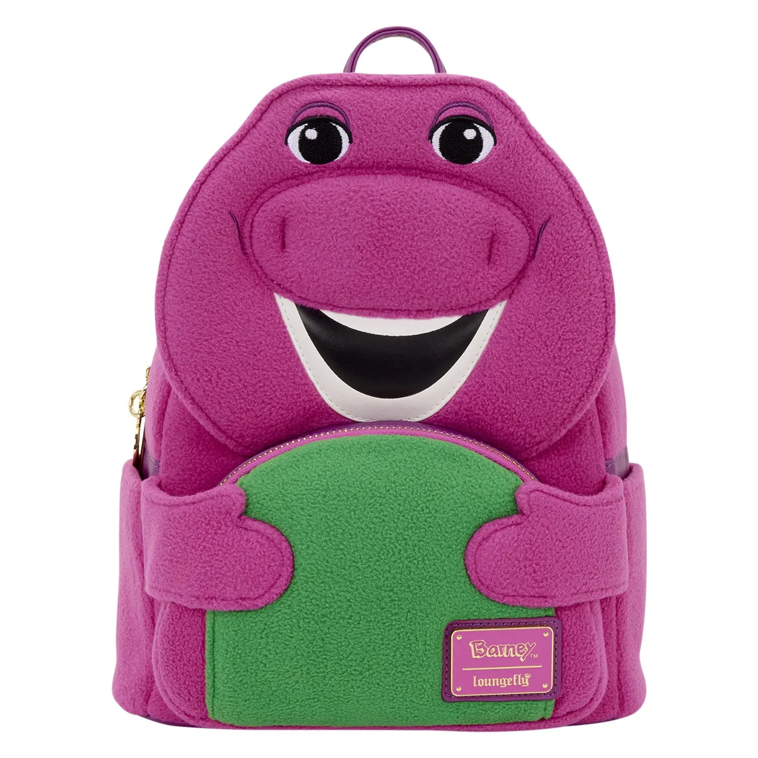 Barney Cosplay Mattel Loungefly Mini Backpack