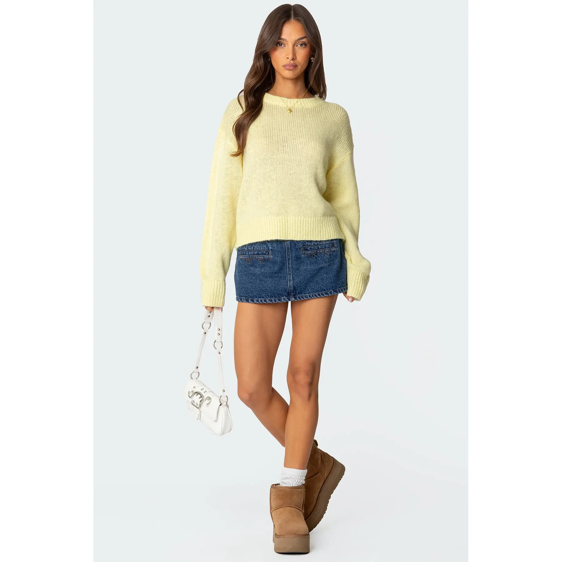 Anita Denim Mini Skort