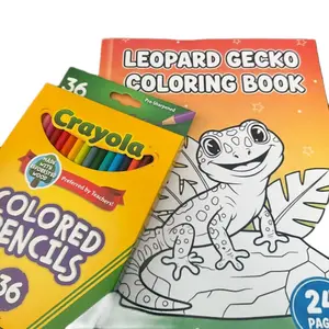 Leopard Gecko Coloring Book