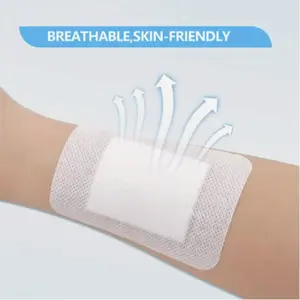 Disposable Breathable Self-Adhesive Gauze Pad, Non-Sterile Wound Dressing, Non-Woven Compression Bandage, Effective Injury Care