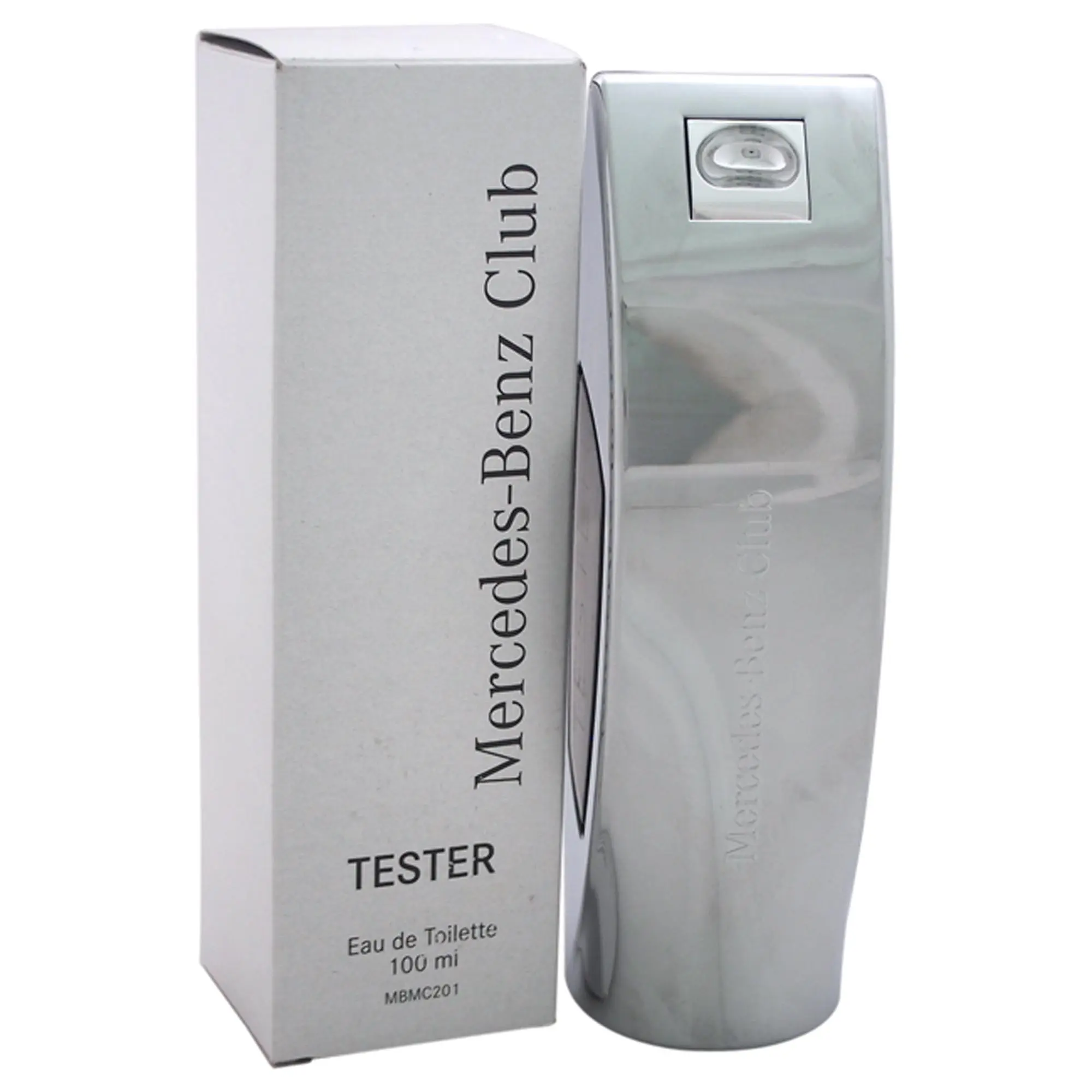 Mercedes-Benz Club Men's EDT Spray - 3.4 oz (100ml) Bottle, Minimalist Box, Free Samples, Tester Version