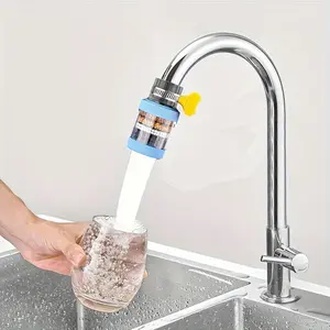 2026 New Faucet Water Purifier, Durable Activated Carbon Filter, Drinking-Grade Water Purification, Suitable for All Types of Faucets, Household Water Purifier, Improves Tap Water Quality