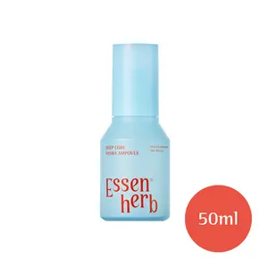 Essenherb Deep Core Hydra Ampoule(50ml) – Korean Skincare Moisture-Layering Serum with Hyaluronic Acid, Panthenol & Botanical Complex – Lightweight Hydration for Dry or Combination Skin