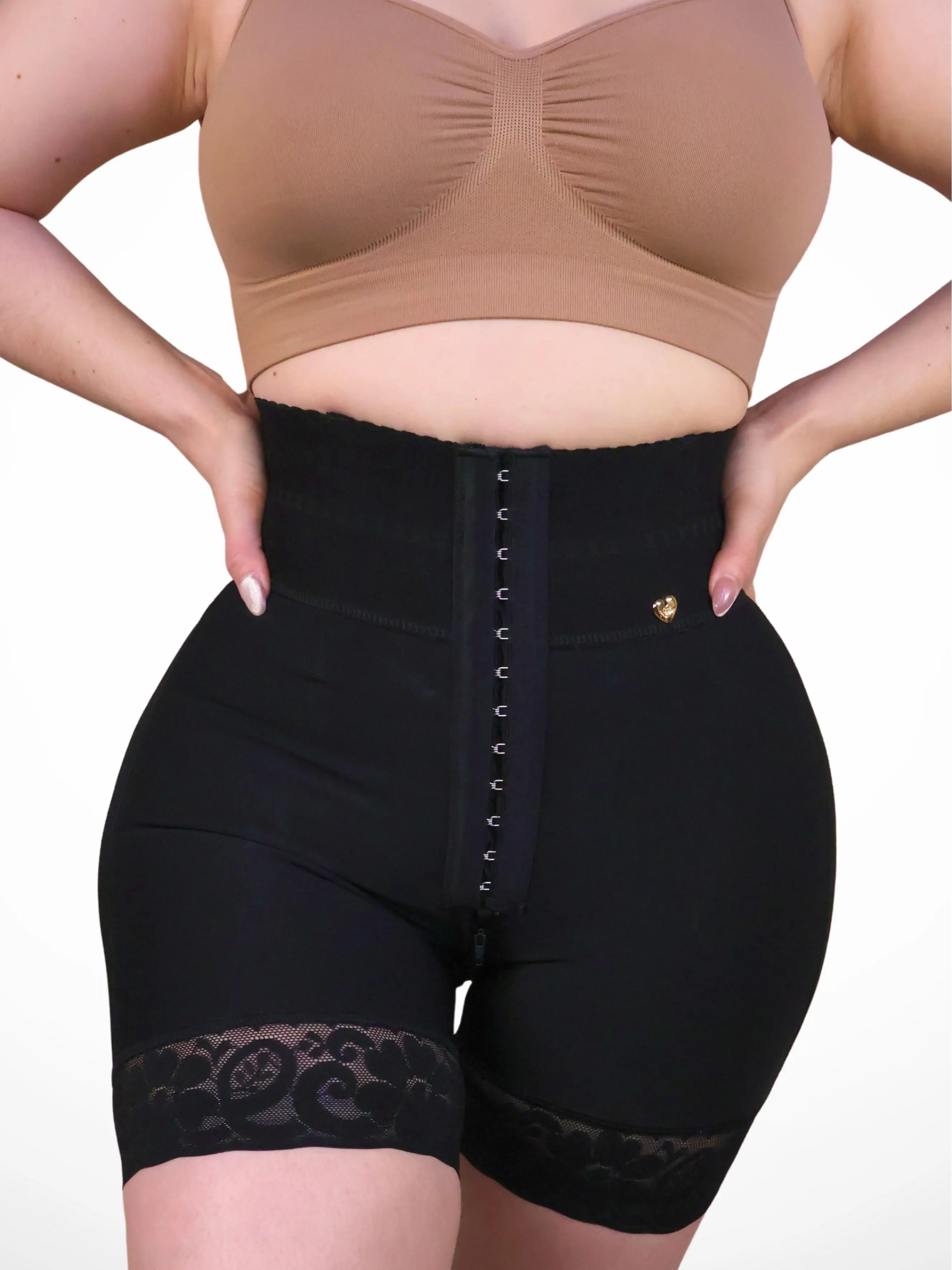 Noely  Faja Short Reloj De Arena