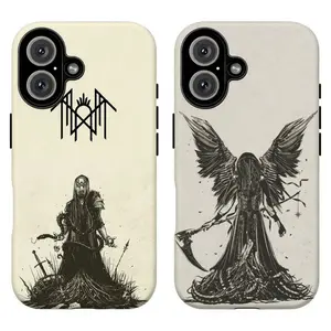 FL-Vintage Sleep T0ken Phone Case,Gothic Metal Band Fan Art Case For iPhone 11 12 13 14 15 16 17 Air Pro Max for Samsung S26 S25 S24 S23 S22 S21 Case,Gift for fans