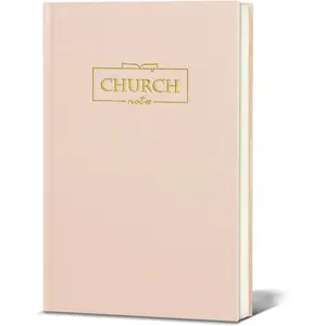 Church Notes Journal, Sermon Notes Christian Notebook, Linen  Study Journal, Prayer Journals, Blank Notebook to Writing Key Points and Notes, Christian Gifts for Women Men,