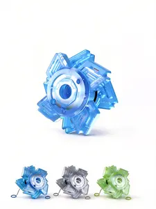 3-Pack Rotating Fire Spark Top, ASMR Flint Spinning Toy, Stress Relief & Outdoor Camping Tool for Teens & Adults