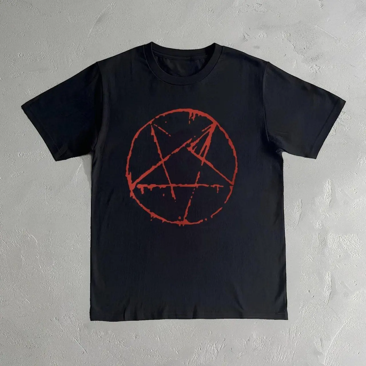Carson Ken More Chaos Pentagram T-Shirt, Underground Rap Graphic Tee, Y2K Streetwear Shirt, Vintage Music Fan Tee