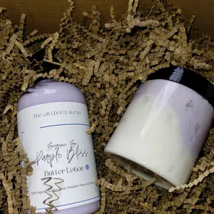Purple Bliss Lotion Fragrance Free Paraben Free