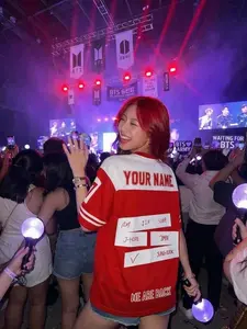 Football Jersey Shirt, Custom Merch Jersey Shirts, Jerseys For Teen Girl Football Kpop Fan, World Tour 2026