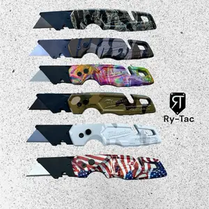 Custom coated Milwaukee fastback folding utility knife