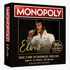 Game Night Just Got Legendary!  Monopoly Grateful Dead 60th Anniversary Edition – The Ultimate Party Board Game for 2 to 6 Players