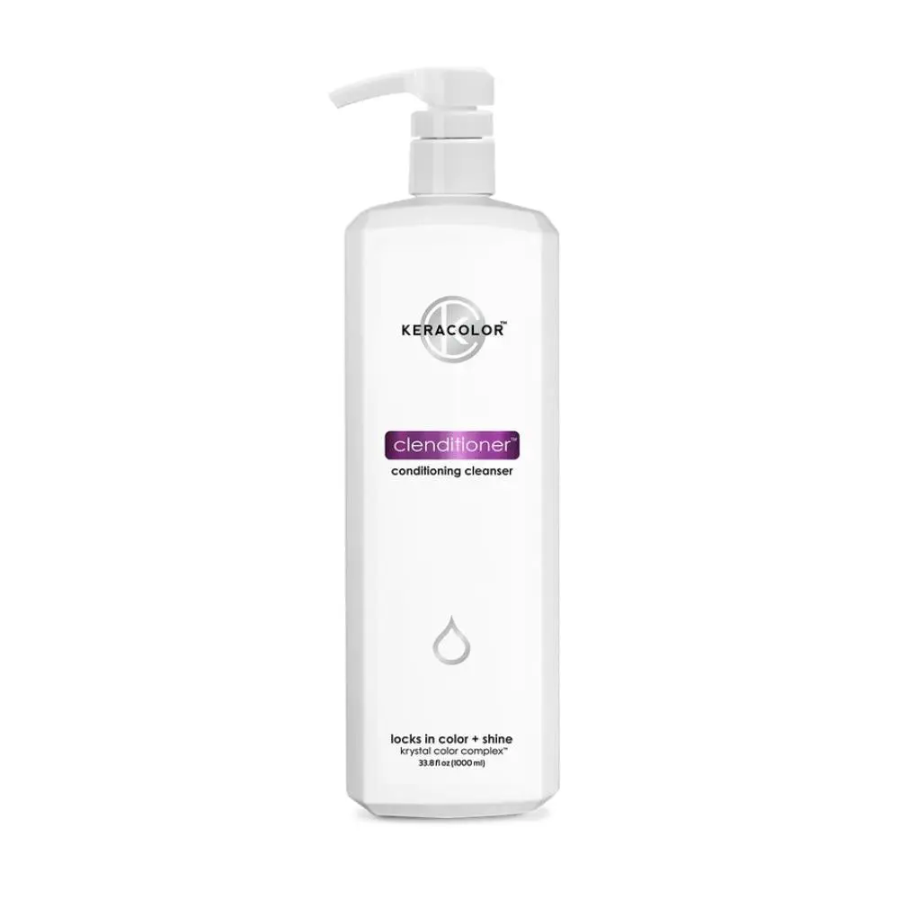 Keracolor Clenditioner Detangling 2-in-1 Formula, Color-Safe Haircare with Rich Oils Blend, 1L, Cleanser, Conditioner, Hair Cleansing