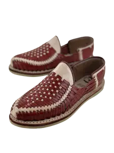 Rodeo Durango Men's Handmade Checkered Rubber Sole Huarache