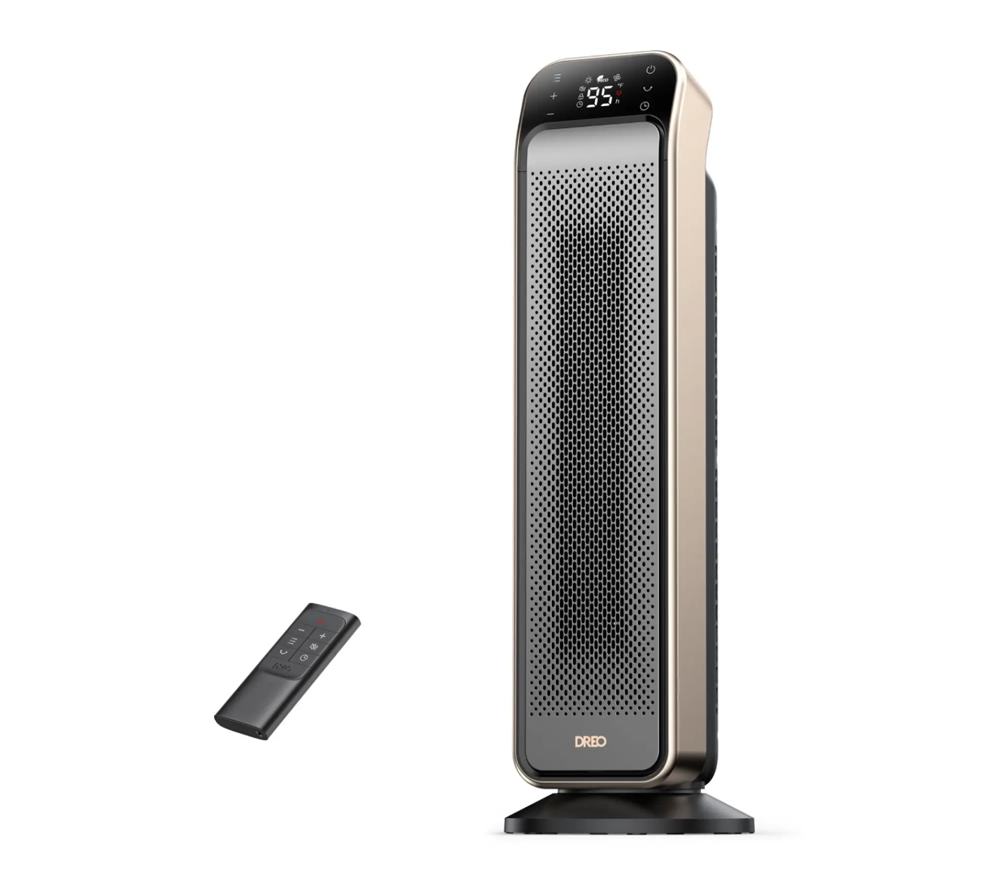 25 in Indoor Portable Ceramic Convection Electric Space Heater