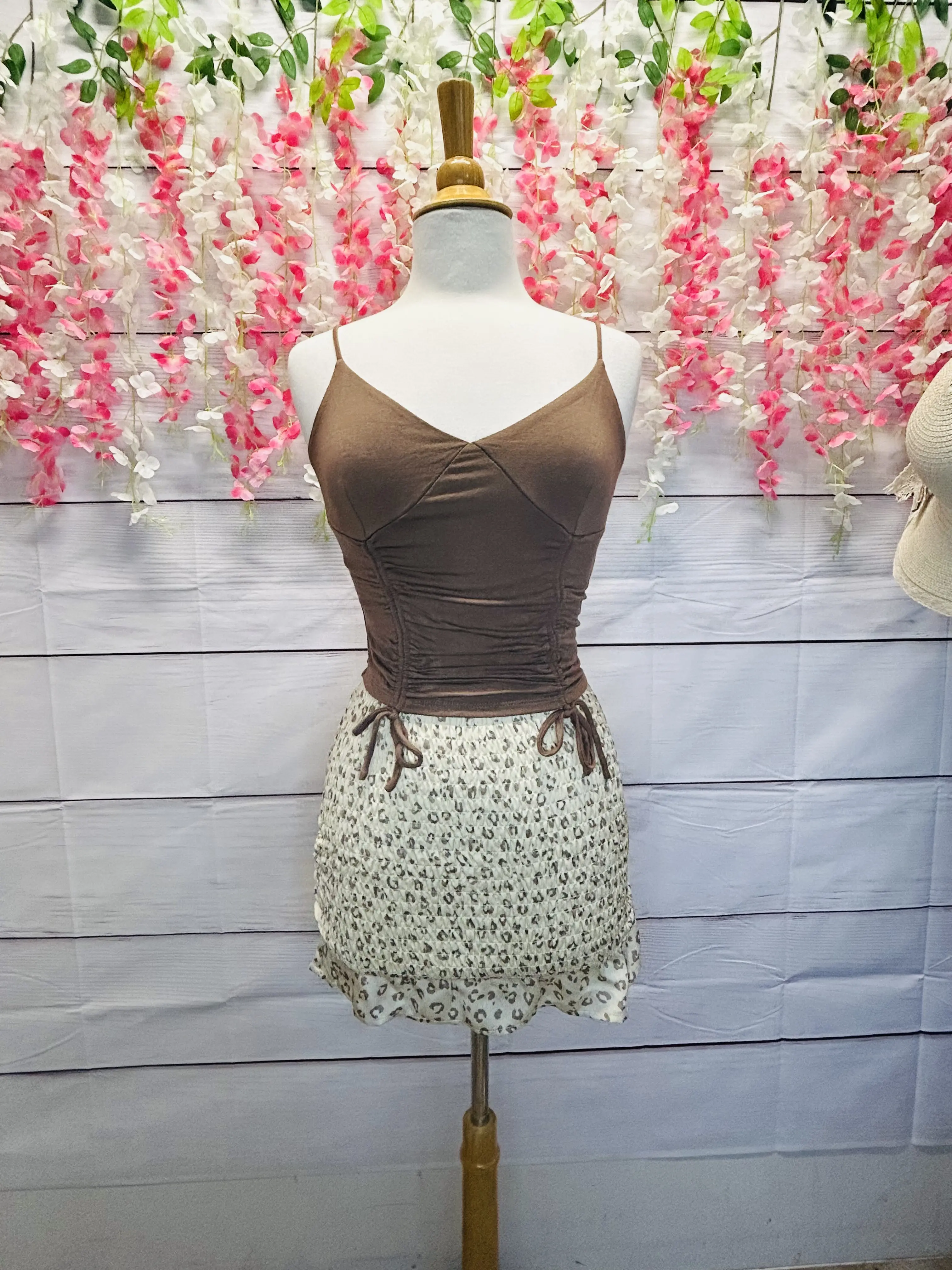 Camila Skirt cheetah print