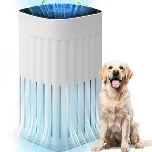 TEHANLD HEPA Air Purifiers for Home Large Room Up to 1200 ft², Upgrade Carbon Air Purifier for Pets, Filters Up To 99.9% of Smoke, Dust, Odor, Quiet Air Purifier with Sleep Mode, Timer, CADR 200