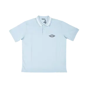 Dior x Jordan Wings Polo Shirt Baby Blue