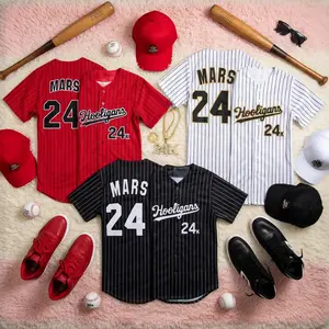 Personalized Mars Hooligans Baseball Jersey – Custom Name Number 24K Shirt