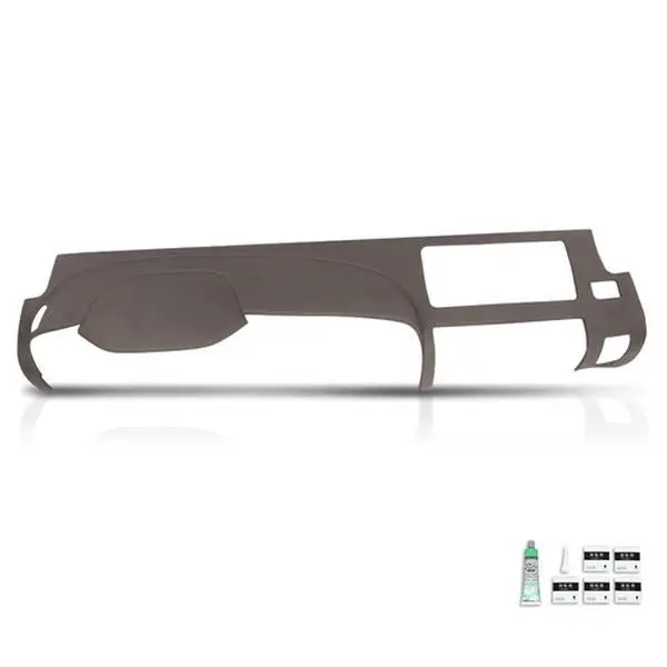 Soft TPE Dash Board Dash Cover Brown Fit For 07-13 Chevy Silverado GMC Sierra