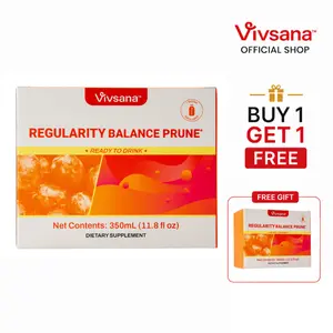 BOGO！Vivsana Regularity Balance Prune 4-in-1 Gut Reset with Plant Ferment & Prebiotics Gentle Cleansing & Digestion Support Mother's Day gift