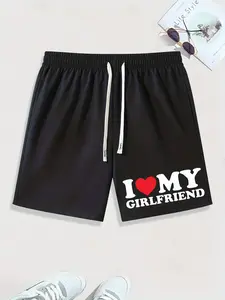 I Love My Girlfriend Men Shorts