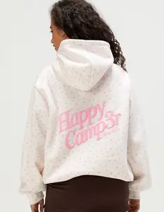 HAPPY CAMP3R Ditsy Floral Womens Hoodie