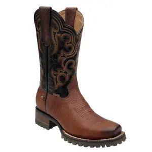 Rio Grande Men's Tampa Resistant Sole Western Boots - Square Toe Footwear