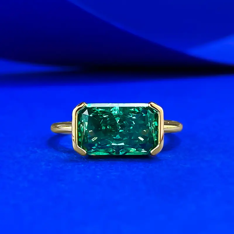 Yellow Gold(Green Stone)