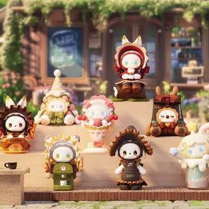 LUCKY EMMA Café Series PVC Blind Box - Mystery Barista Figurines, Cute Coffee Shop Themed Collectibles | Ideal Gift for Anime Fans
