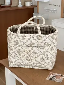 Car Interior Storage Basket, Clothing Book Work Supplies Home Organizer Bag, Space Saving Multi-Purpose Car Accessory